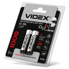 Акумулятори Videx HR6/AA 1000mAh