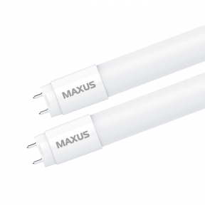 LED труба Maxus T8 60 см 8W холодне світло G13 фіберпласт