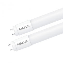 LED труба Maxus T8 60 см 8W яскраве світло G13 фіберпласт